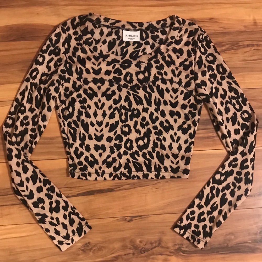 Cheetah Crop Top
